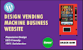 design vending machine websites and landing pages