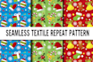 create seamless pattern designs, textile patterns, fabric print patterns