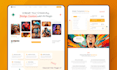 design a responsive website on figma UX UI