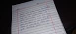 handwrite notes letters and assignments