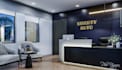 create office and shop, interior, exterior, and floor plan