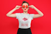 do custom graphic t shirt and creative typography design
