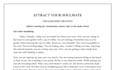 write powerful meditation and positive affirmation scripts