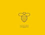 create fantastic wonderful honey bee logo with fastest delivery