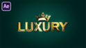 create cinematic and luxury logo animation