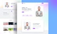design  unique wordpress portfolio website, business website