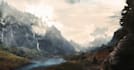 create 3d and 2d environment concept art illustrations