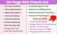 do SEO onpage optimization on wordpress wix for 1st page ranking
