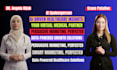 create captivating ai medical doctor patient conversation spokesperson video