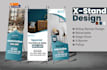 design rollup banner, retractable banner and standee