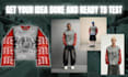 create a y2k design, premium tracksuit mockup for your brand