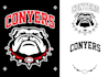 do color separation for screen printing, spot color vector