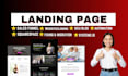 build sales funnel, landing page and automation in systeme io, squarespace
