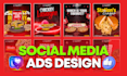 design premium facebook or instagram ads images