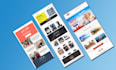 design editable email template or newsletter for sendgrid, sendinblue