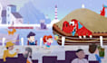 create playful children book illustration