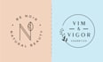 do sophisticated, luxe feminine logo design for your brand
