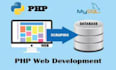 design and develop php, mysql  database