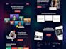 do landing page UI UX design in figma