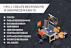 design and develop a responsive wordpress website