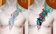 create a cover up or makeover your tattoo design