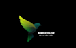 design bird logo with express delivery