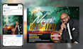do creative church flyer, promotional, event flyer, postcard design