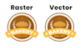 vector trace, vectorize logo, or convert sketch to vector