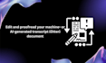 humanize ai content by proofreading and editing