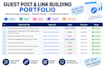 provide high authority guest post backlinks with dofollow
