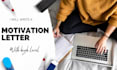write an inspiring cover letters, motivation letters