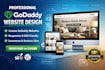 godaddy website design godaddy website redesign godaddy website development