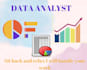 be your data analyst and visualization expert
