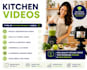 create an amazon product video in a modern white kitchen
