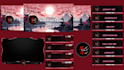 create animated twitch overlay and logo for your stream