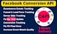 setup facebook conversion API, ga4, server side tracking via GTM