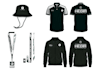 layout front and back polo shirt and bomber jacket  in adobe photoshop