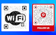 create  professional qr code design  for your logo maker or app or for any link