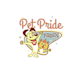 design an awesome pet pride logo with express delivery
