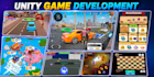 do unity game development for 2d 3d mobile pc web games