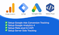 set up ga4 analytics and google ads conversion tracking with gtm