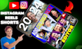 create custom trending youtube shorts and instagram reels