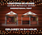 design promotional tent, feather flag, and canopy tent