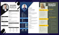 design informative, education, art, menu, form and undefined resumes cv