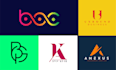 do minimalist luxury monogram logo design