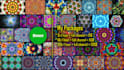 create youtube 100 kaleidoscope videos with relaxing music