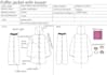 create professional fashion tech pack and technical drawing
