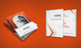do minimal and creative book, ebook, diary and spiral diary cover design