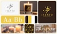 do luxury candle label design, product label, box packaging