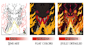 make a vector illustration or character logo for esports